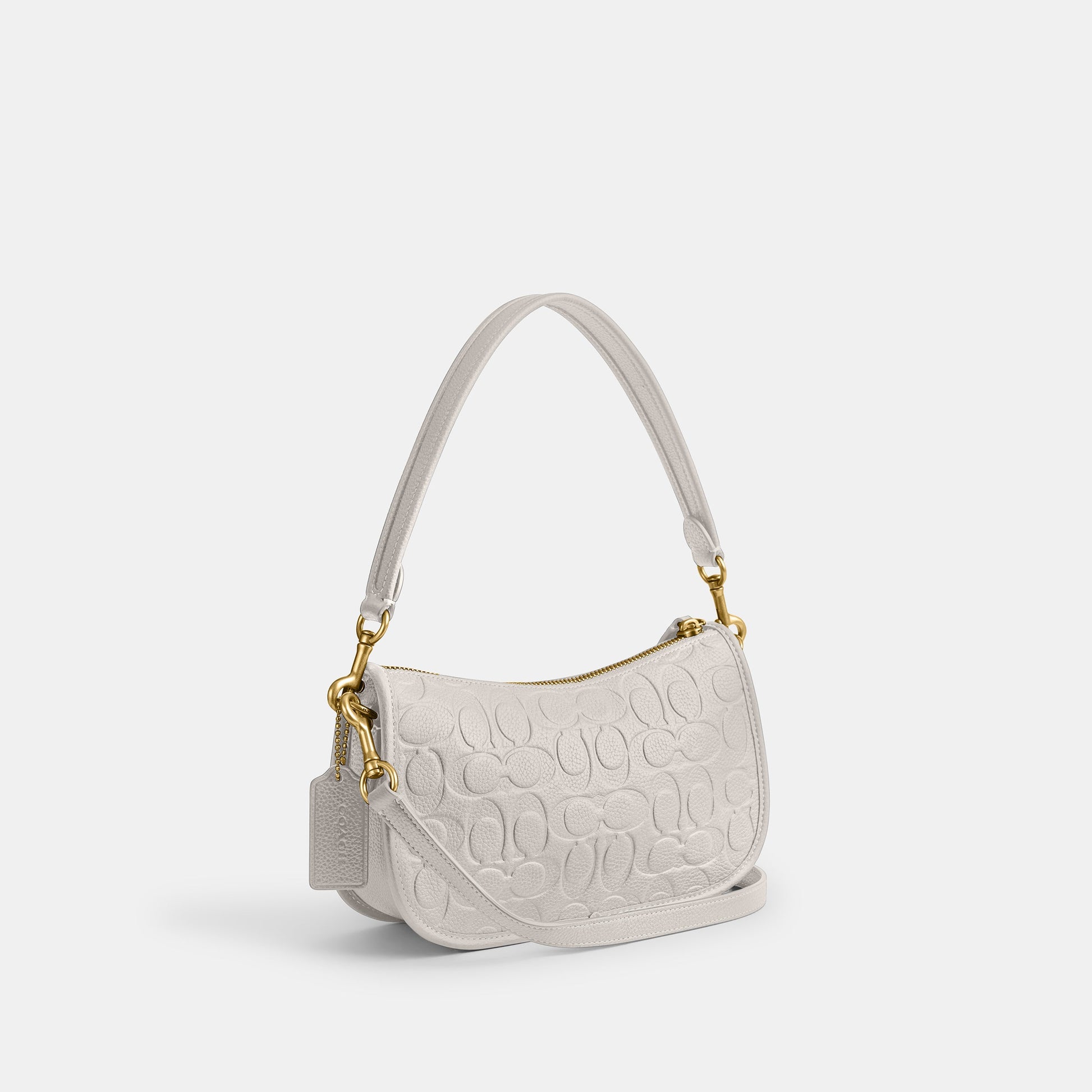 CN055-Swinger In Signature Leather-B4/Chalk