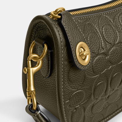 CN055-Swinger In Signature Leather-B4/Amazon Green