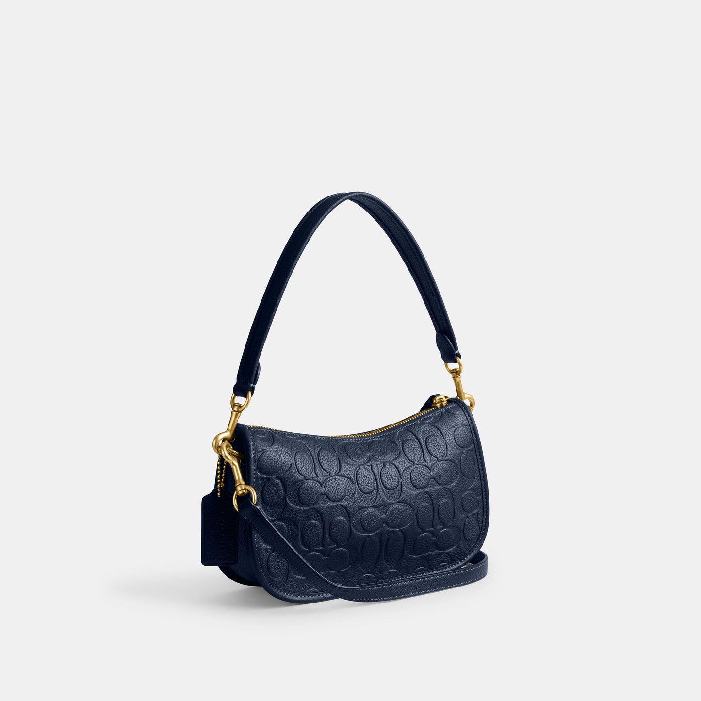 CN055-Swinger In Signature Leather-B4/Deep Blue