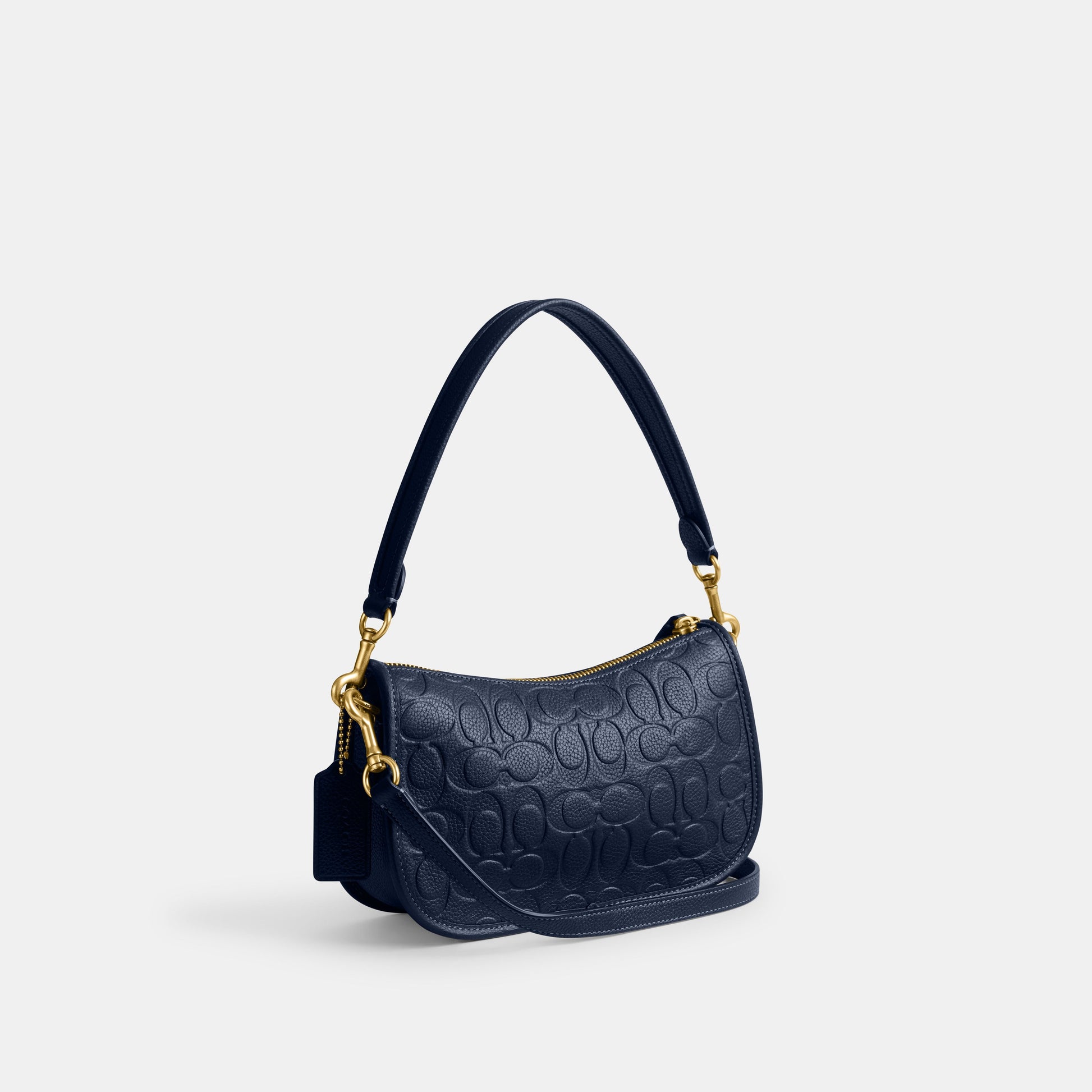 CN055-Swinger In Signature Leather-B4/Deep Blue