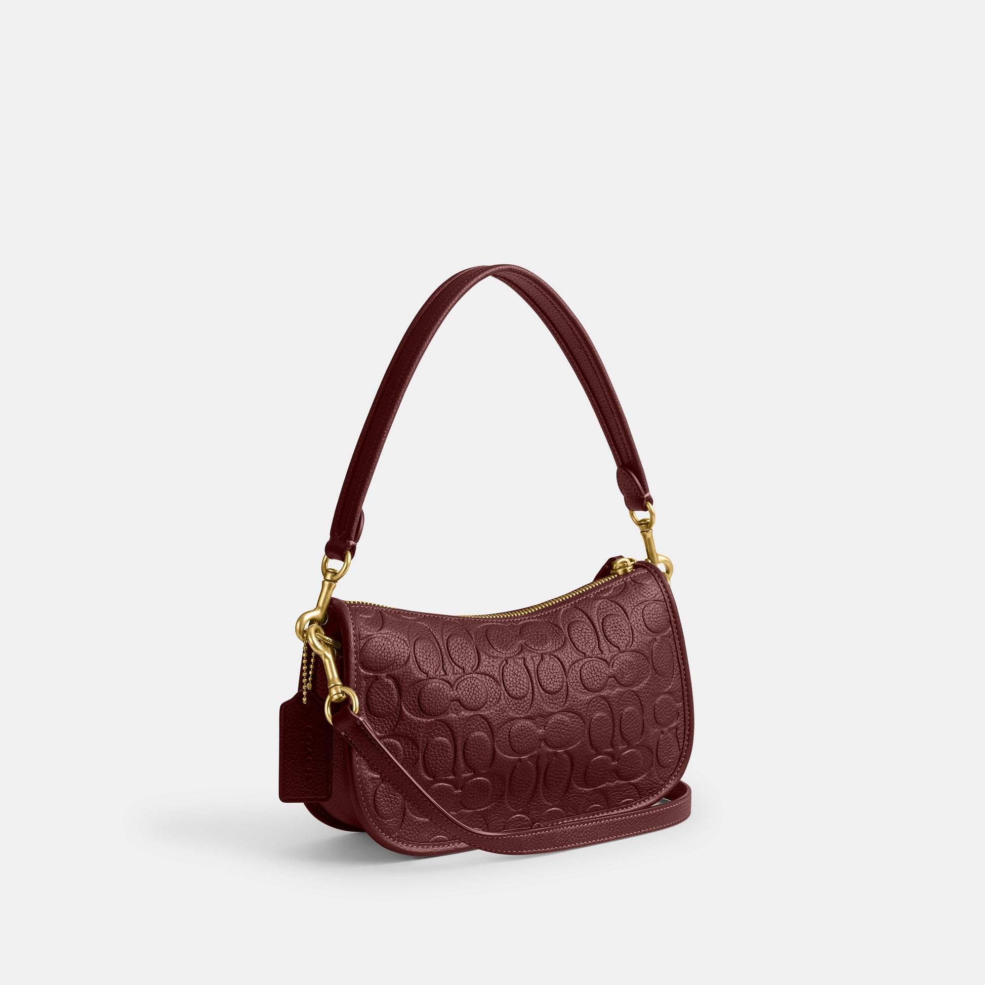 CN055-Swinger In Signature Leather-B4/Wine