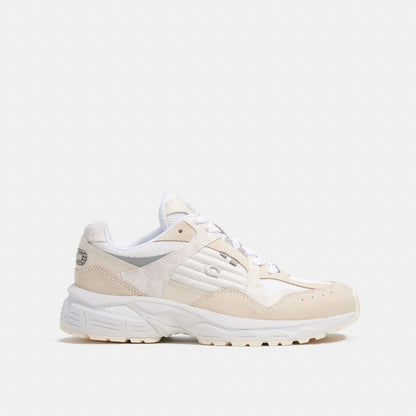 cn342-C301 Sneaker With Signature Canvas-Chalk/White