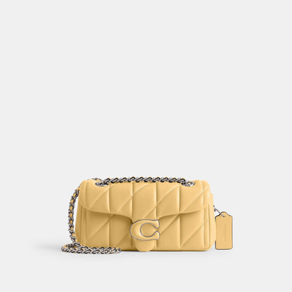 cp145-Tabby Shoulder Bag 20 With Quilting-LH/Hay