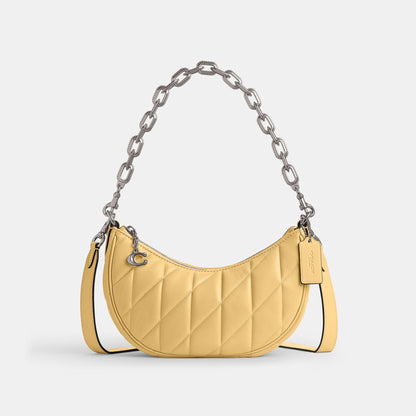 Mira Shoulder Bag With Pillow Quilting-CP148-Lh/Hay