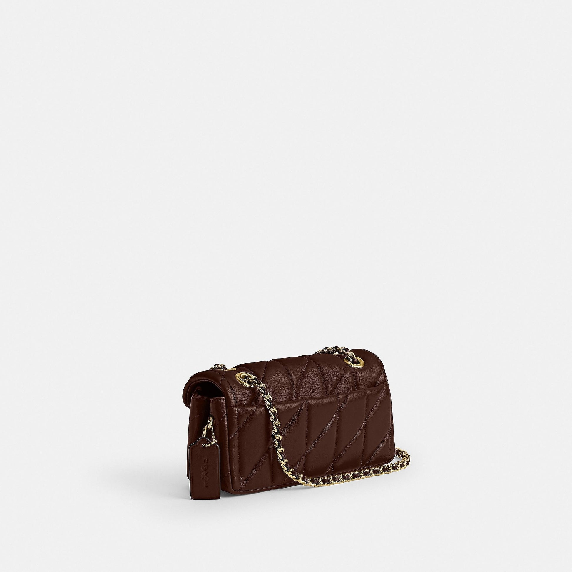 cp149-Tabby Shoulder Bag 20 With Pillow Quilting-B4/Maple