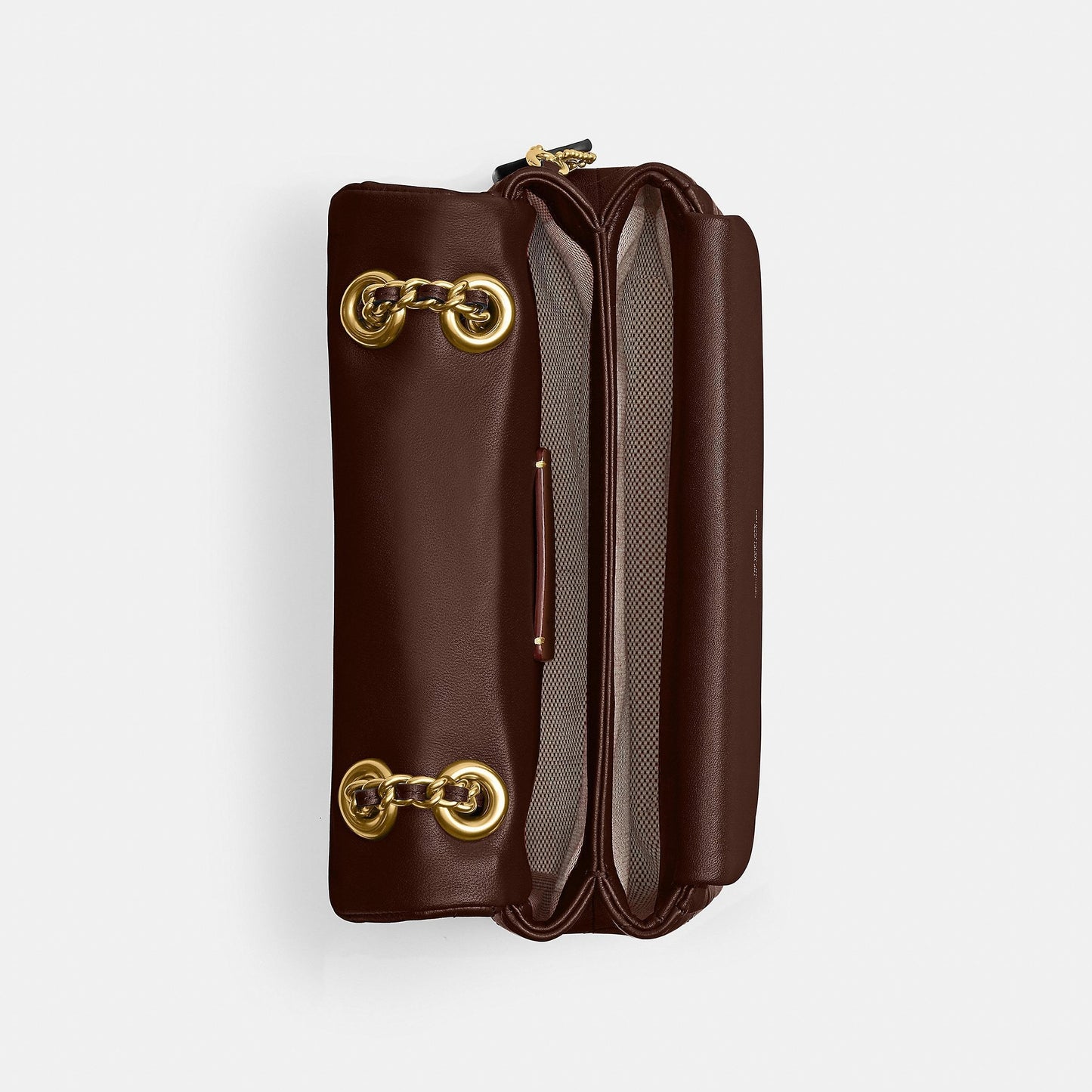 cp149-Tabby Shoulder Bag 20 With Pillow Quilting-B4/Maple