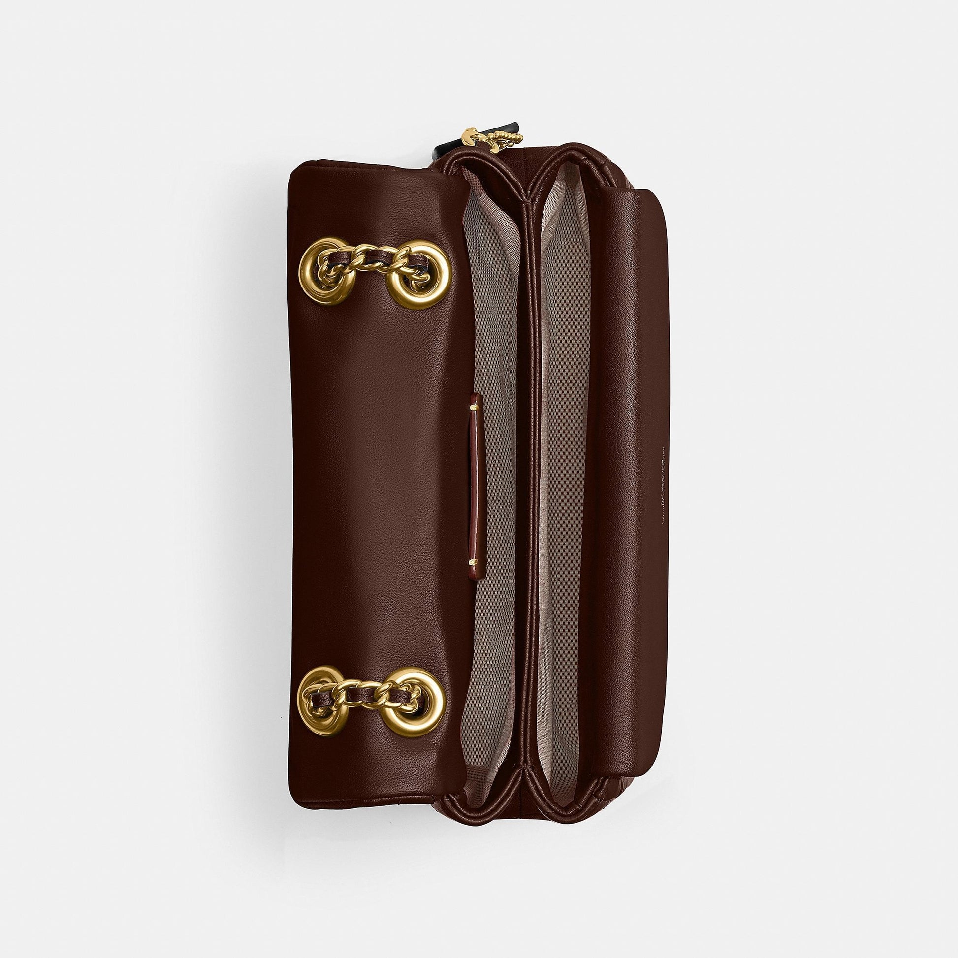 cp149-Tabby Shoulder Bag 20 With Pillow Quilting-B4/Maple