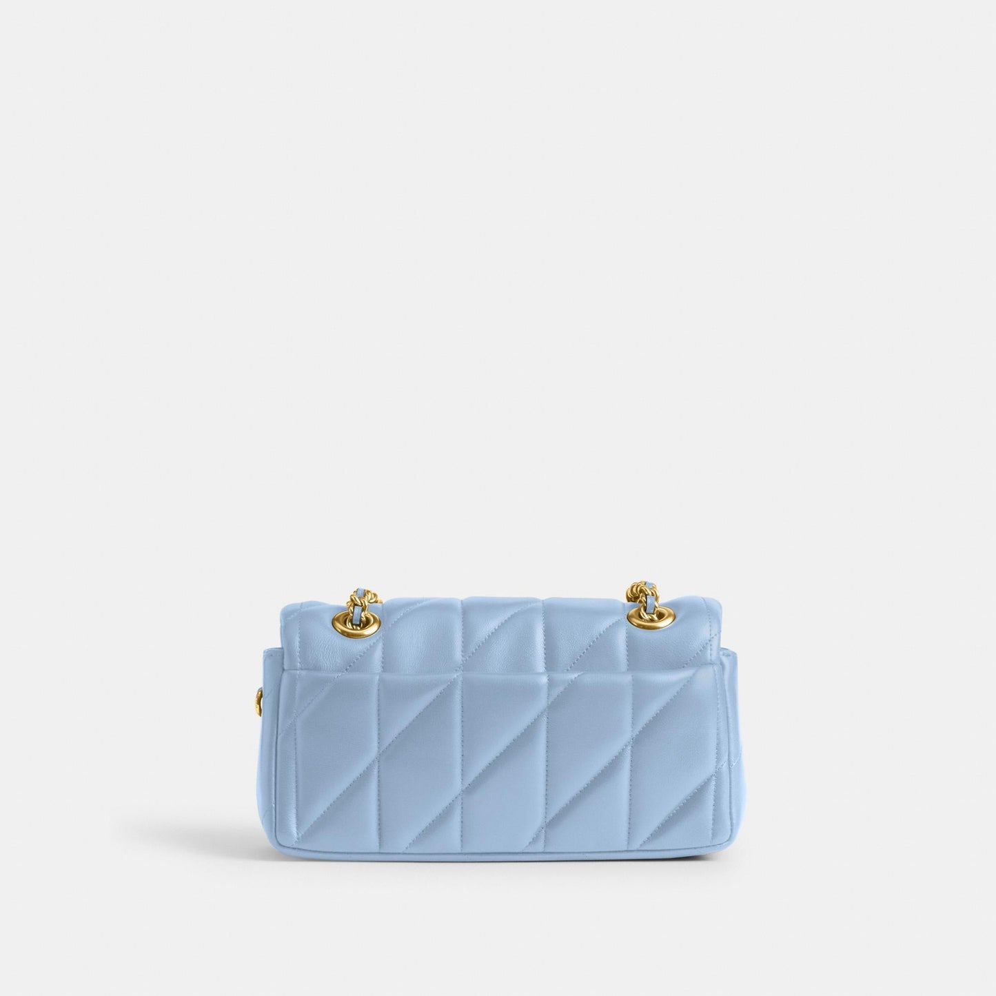 cp149-Tabby Shoulder Bag 20 With Pillow Quilting-B4/Bluebell