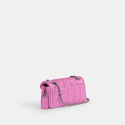 cp149-Tabby Shoulder Bag 20 With Pillow Quilting-Lh/Fuchsia.