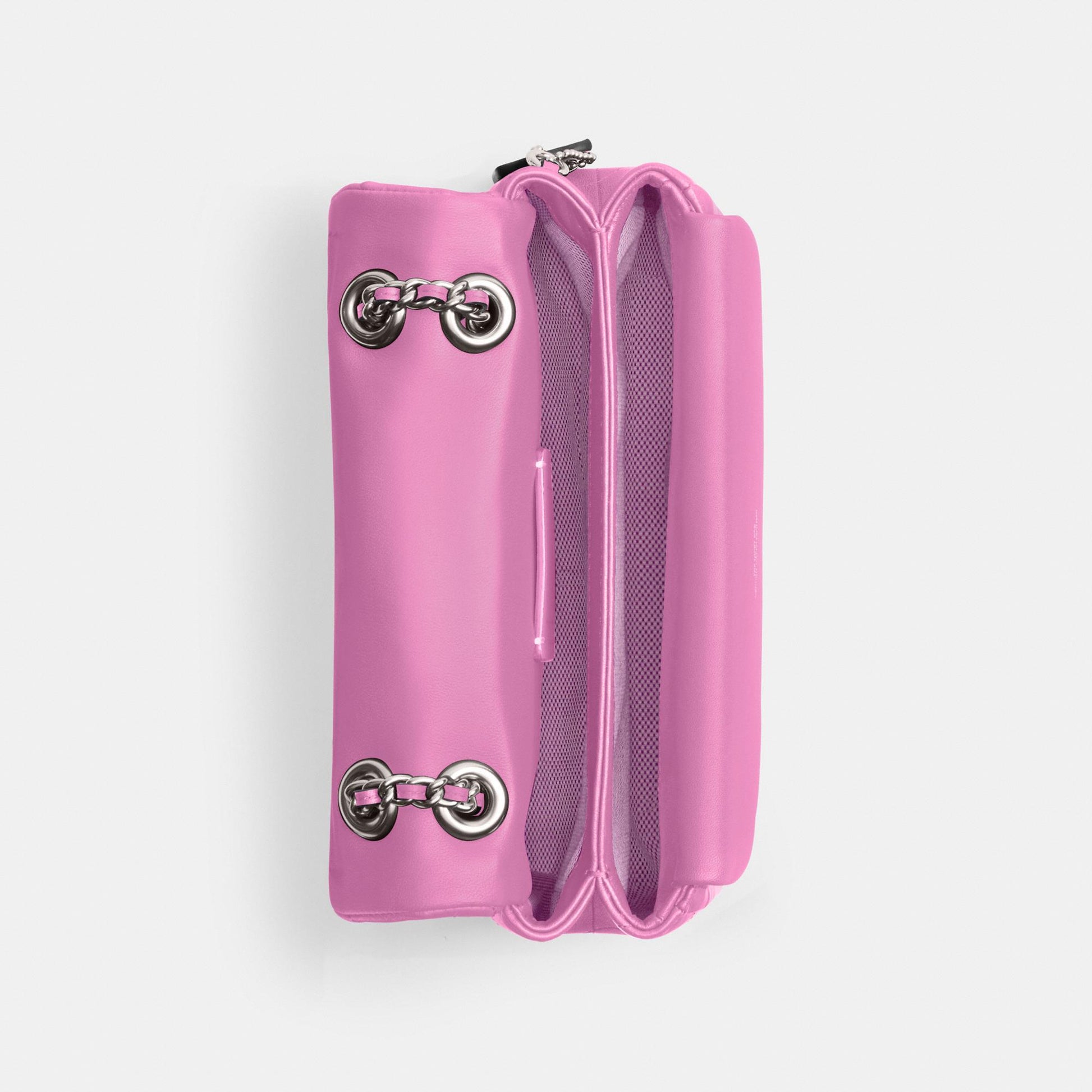 cp149-Tabby Shoulder Bag 20 With Pillow Quilting-Lh/Fuchsia.