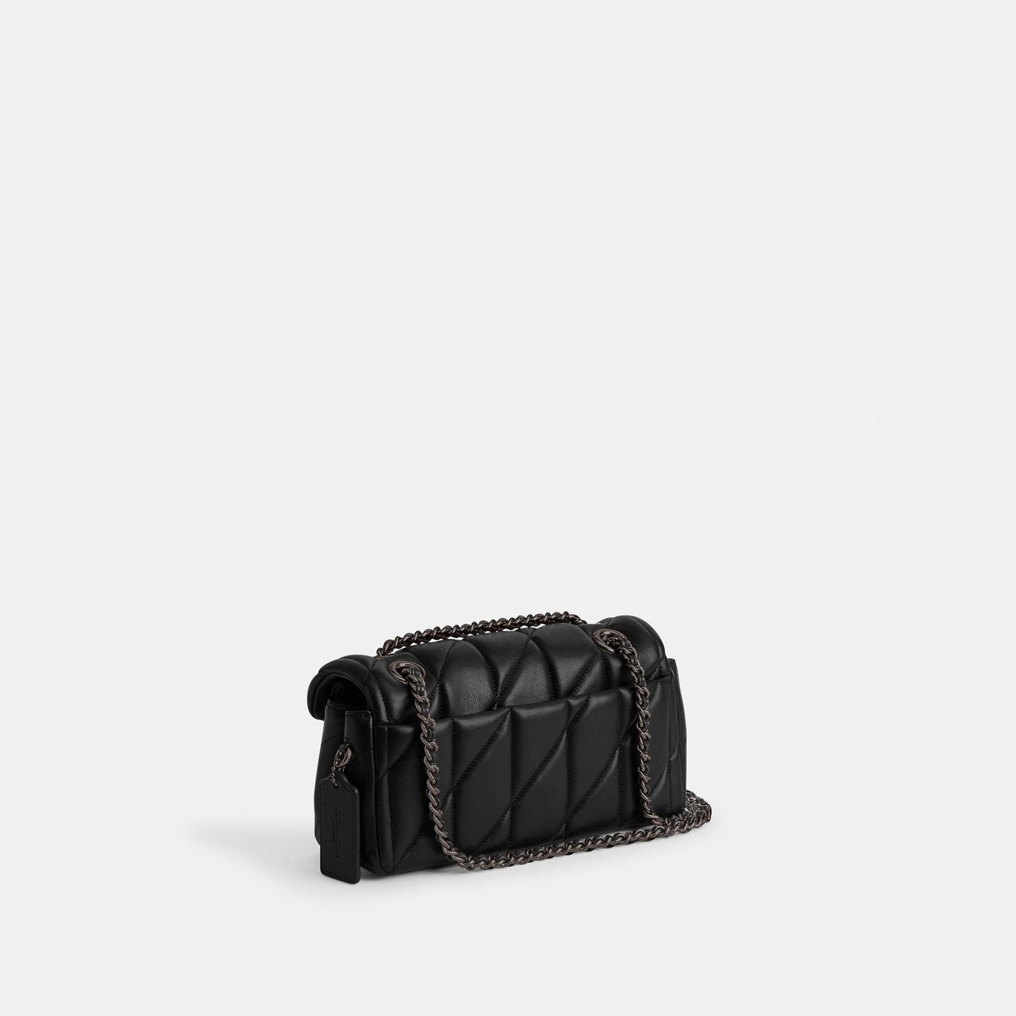 CP149-Tabby Shoulder Bag 20 with Pillow Quilting-V5/Black