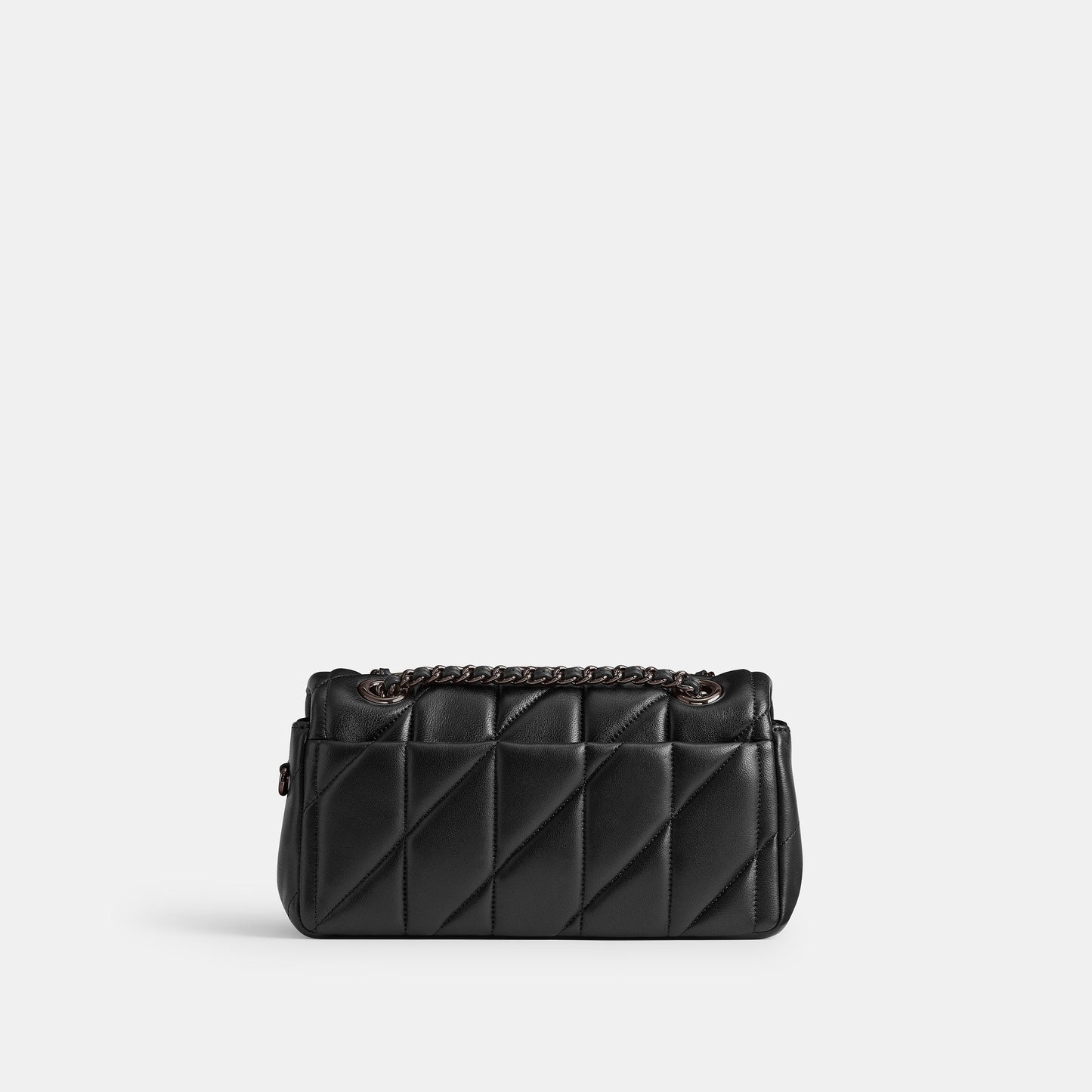 cp149-Tabby Shoulder Bag 20 With Pillow Quilting-V5/Black