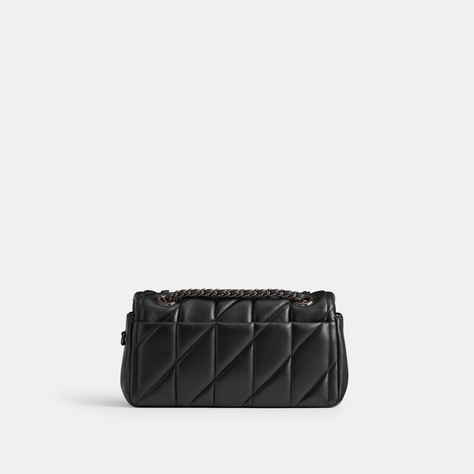 cp149-Tabby Shoulder Bag 20 With Pillow Quilting-V5/Black