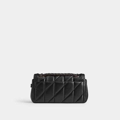 cp149-Tabby Shoulder Bag 20 With Pillow Quilting-V5/Black