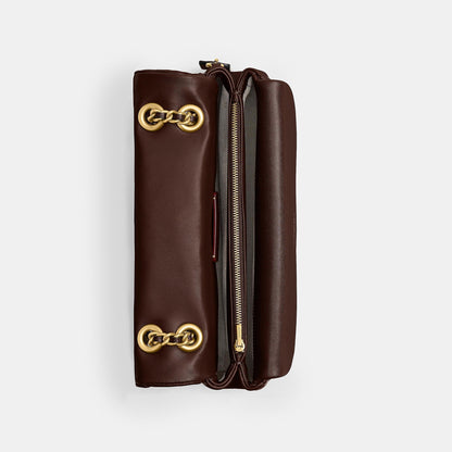 cp150-Tabby Shoulder Bag 26 With Quilting-B4/Maple