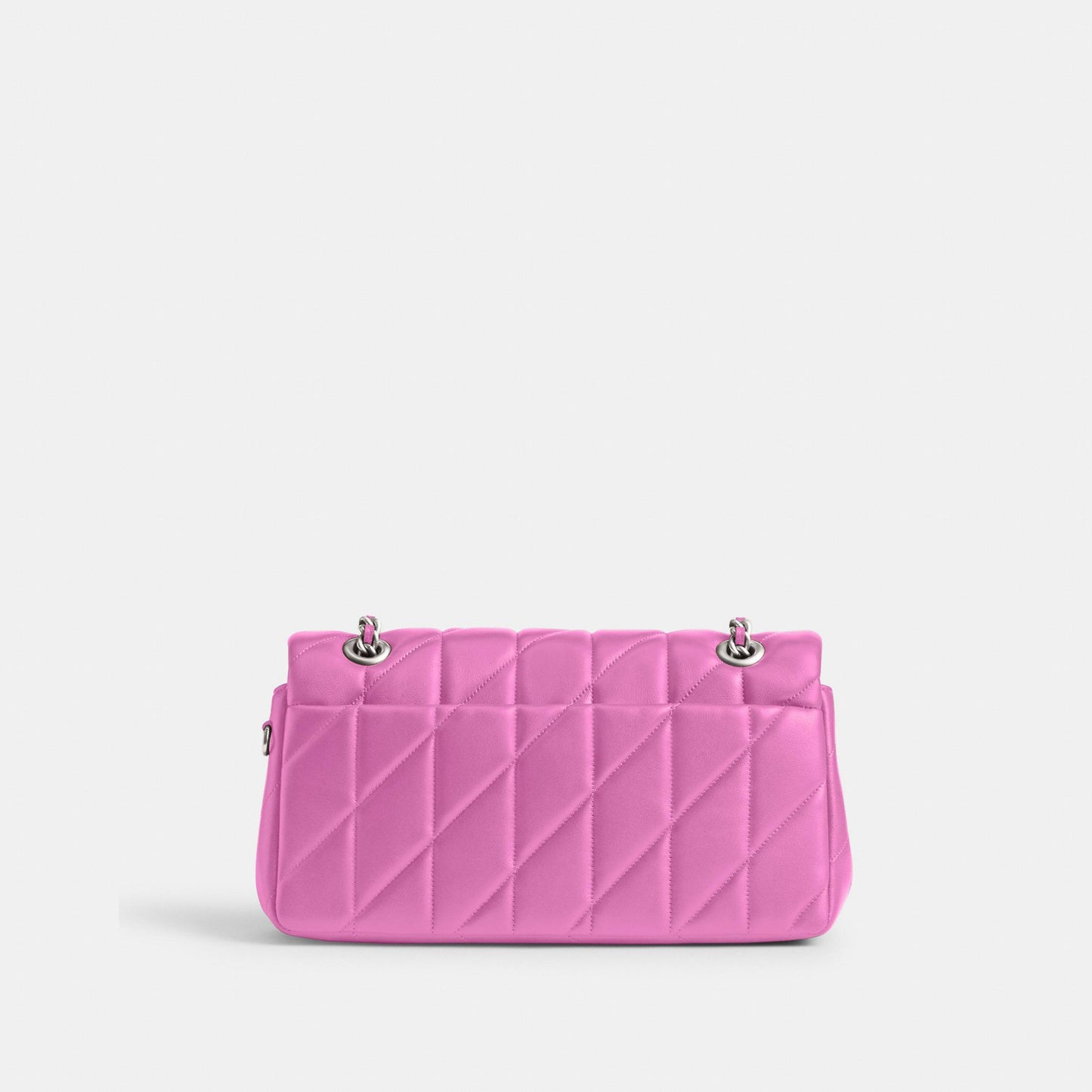 CP150-Tabby Shoulder Bag 26 with Quilting-Lh/Fuchsia.