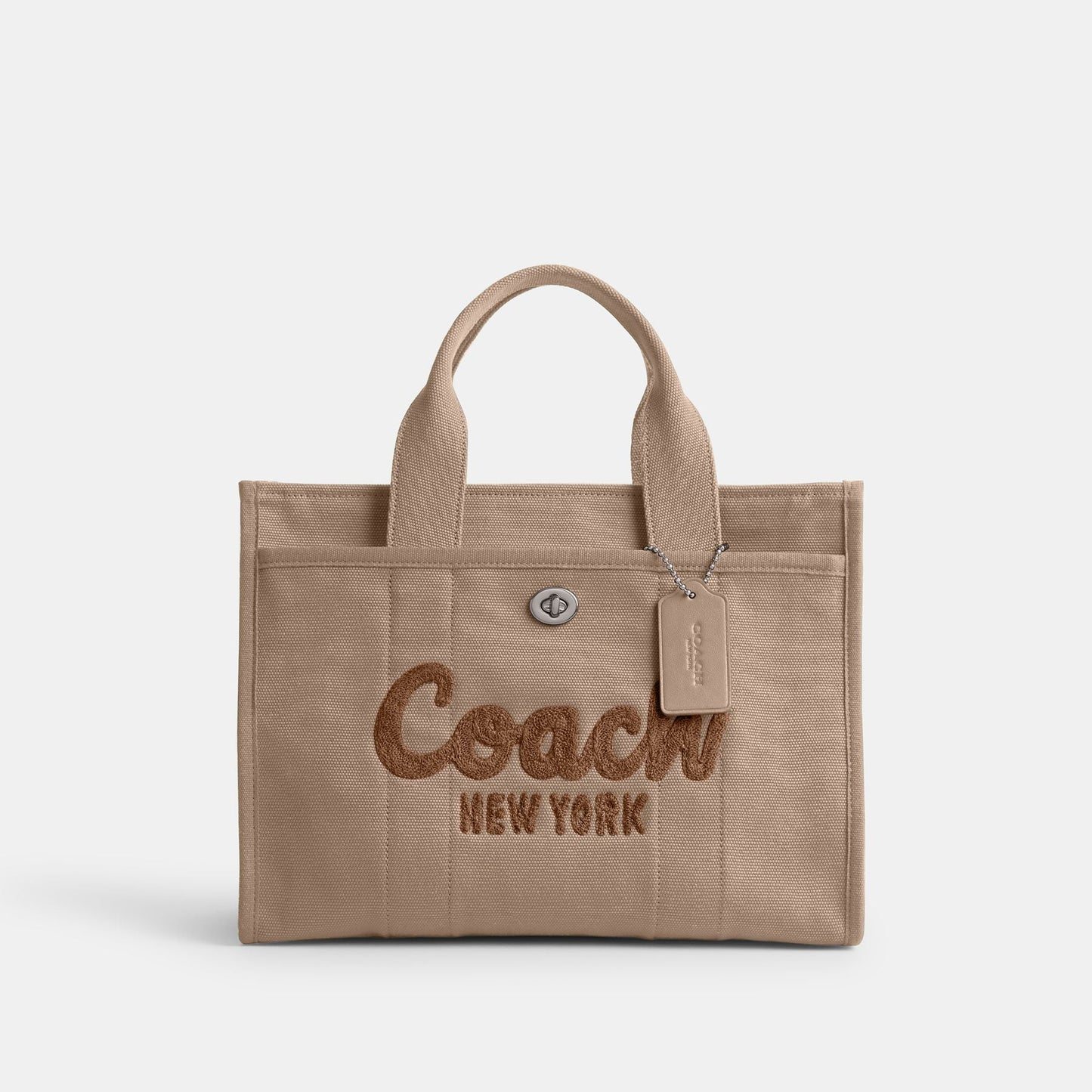 CP158-Cargo Tote Bag-LH/Dark Natural