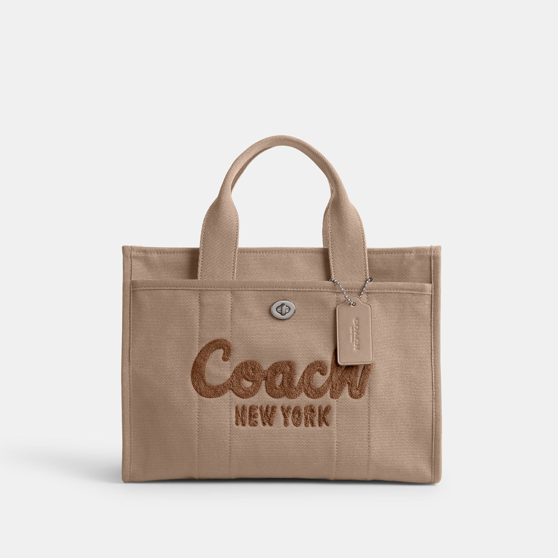 CP158-Cargo Tote Bag-LH/Dark Natural