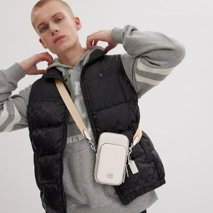 CP272-Phone Crossbody-Chalk