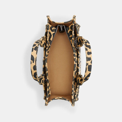 CP770-Cargo Tote With Leopard Print-LH/Leopard