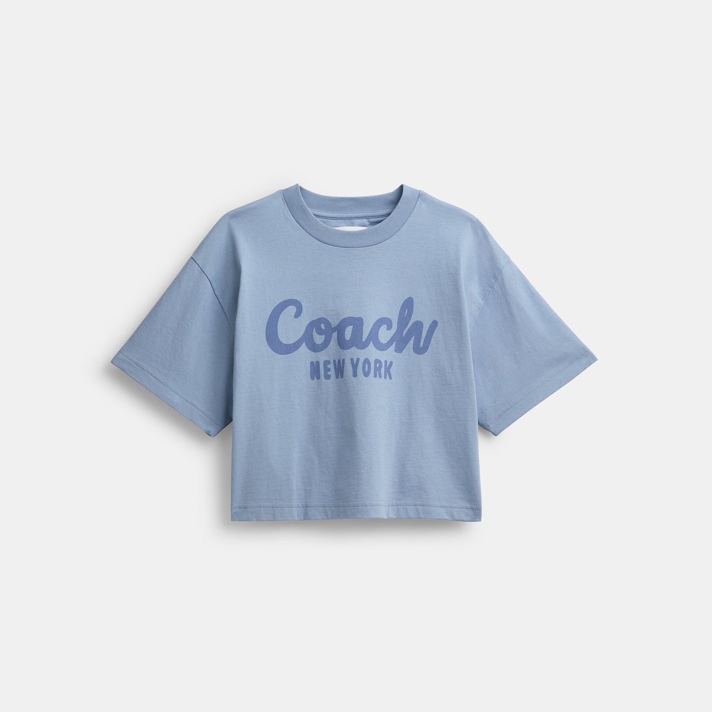 Cursive Signature Cropped T-Shirt