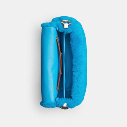 CP955-The Lil Nas X Drop Tabby Shoulder Bag 18 In Shearling