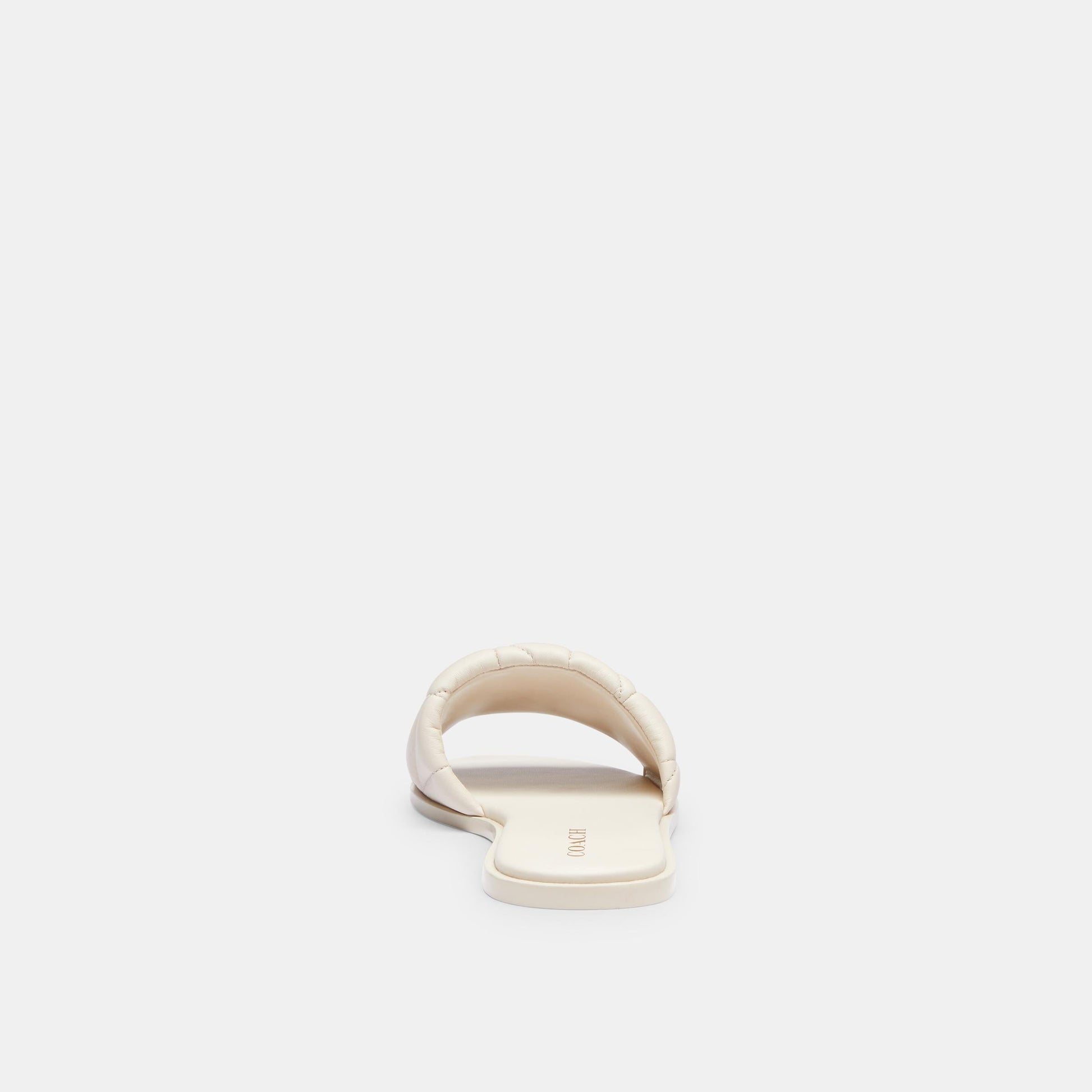 CR047-Holly Sandal With Quilting-Chalk