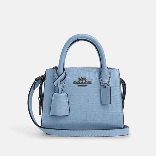 CR209-Andrea Mini Carryall-QB/CORNFLOWER