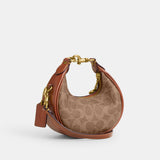 CR510-JONIE BAG IN SIGNATURE CANVAS-B4/Tan Caramel