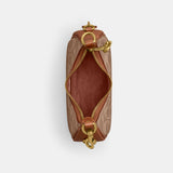 CR510-JONIE BAG IN SIGNATURE CANVAS-B4/Tan Caramel