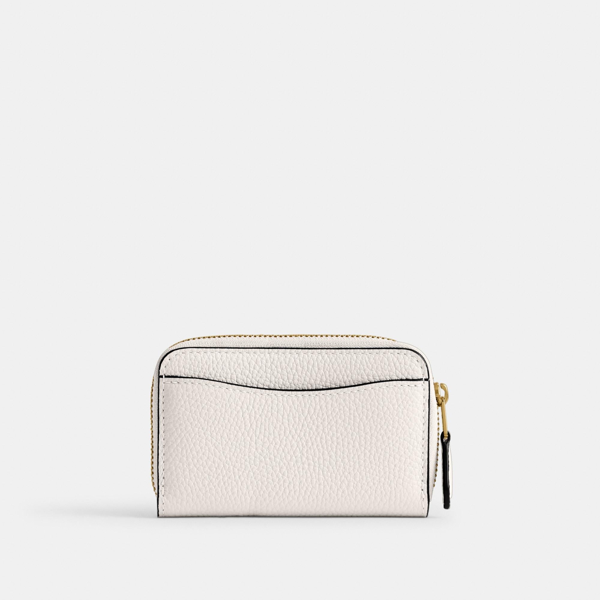CR551-Essential Small Zip Around Card Case-B4/Chalk