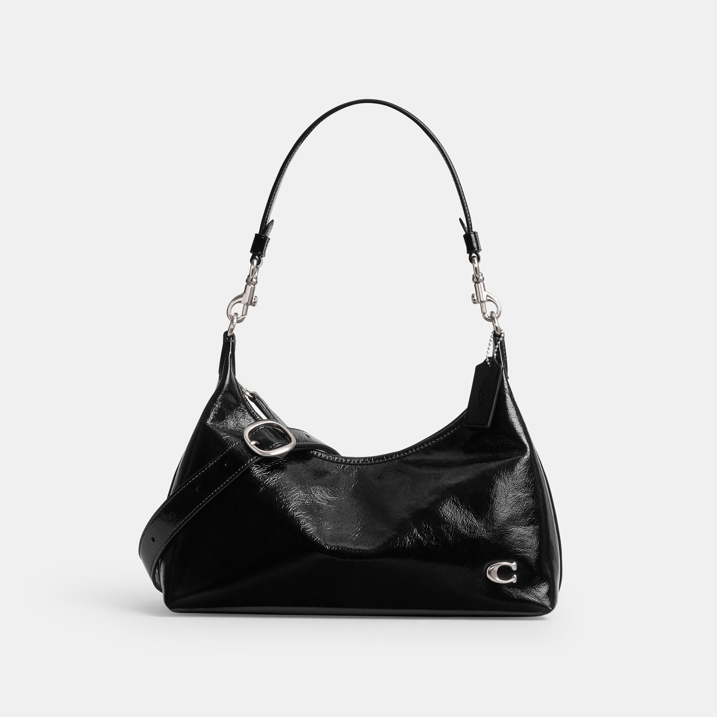 CR652-Juliet Shoulder Bag-Lh/Black