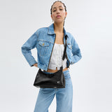 CR652-Juliet Shoulder Bag-Lh/Black