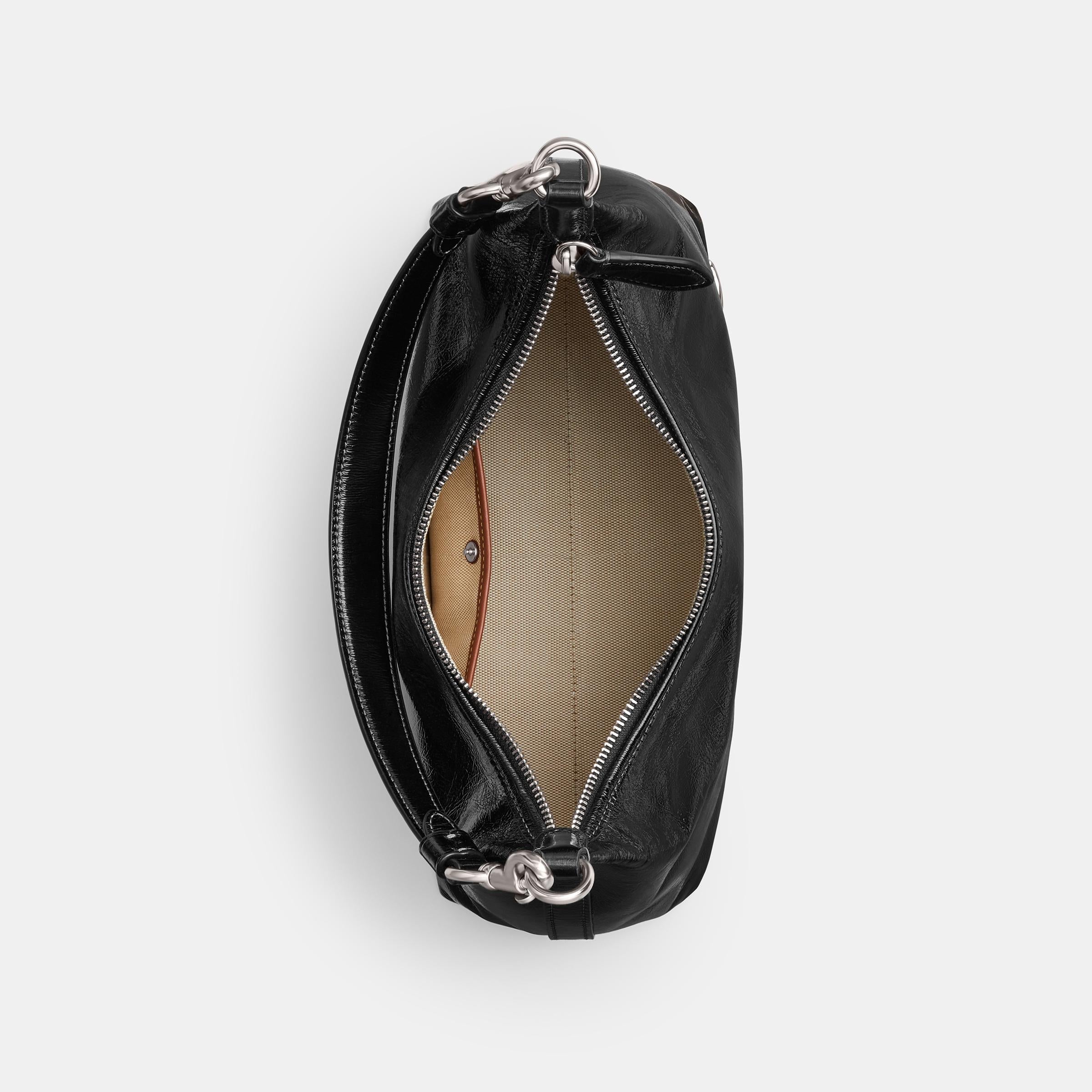 CR652-Juliet Shoulder Bag-Lh/Black