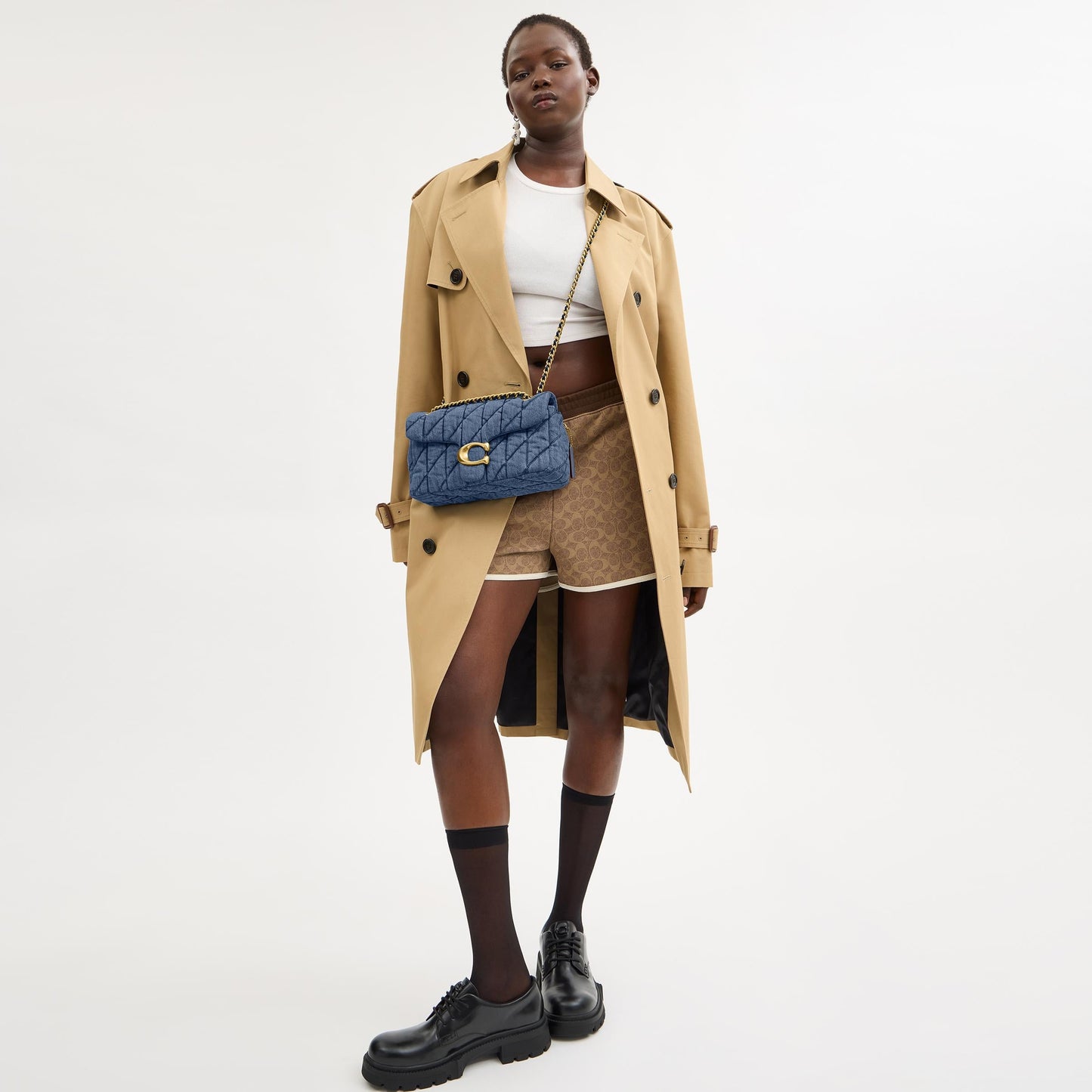 Tabby Shoulder Bag 26 With Quilting