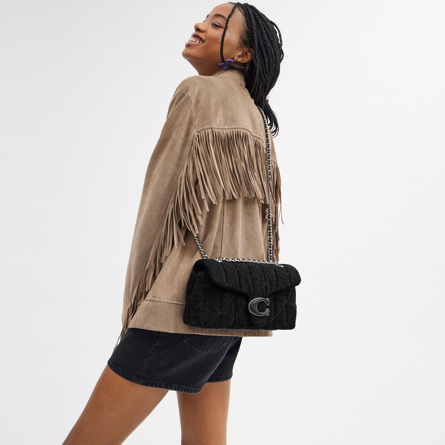 Tabby Shoulder Bag 26 With Quilting