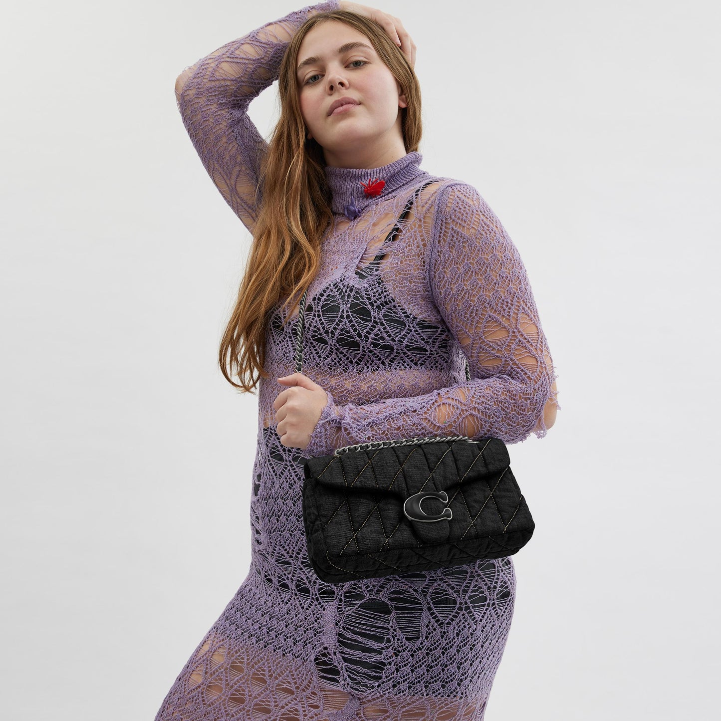 Tabby Shoulder Bag 26 With Quilting