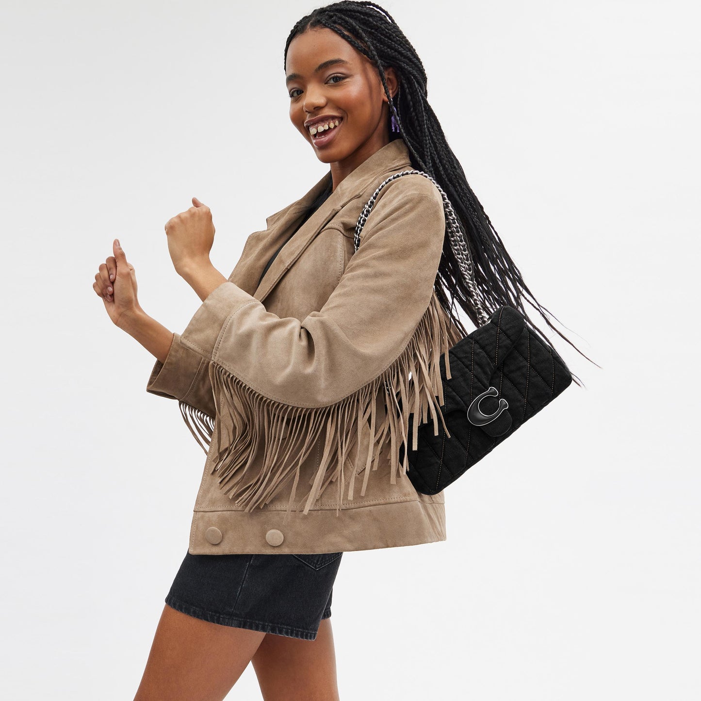 Tabby Shoulder Bag 26 With Quilting