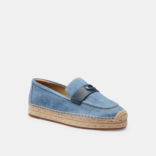 CS059-Camilla Espadrille-Indigo Denim