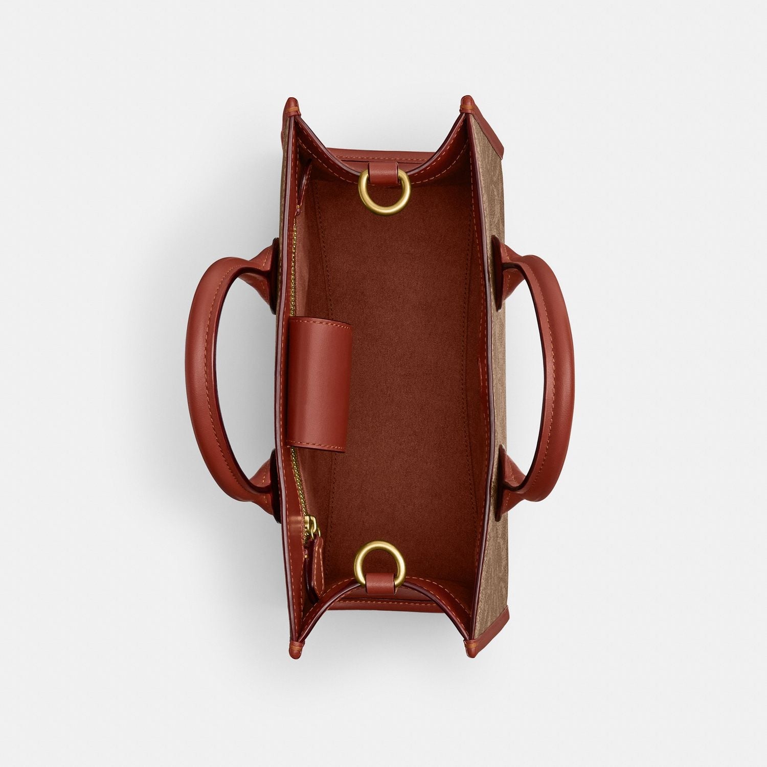 CS251-Ace Tote 26 In Signature Canvas-B4/Tan Rust