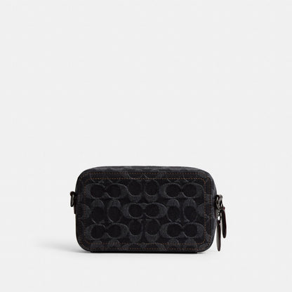 CS478-Charter Slim Crossbody In Signature Denim