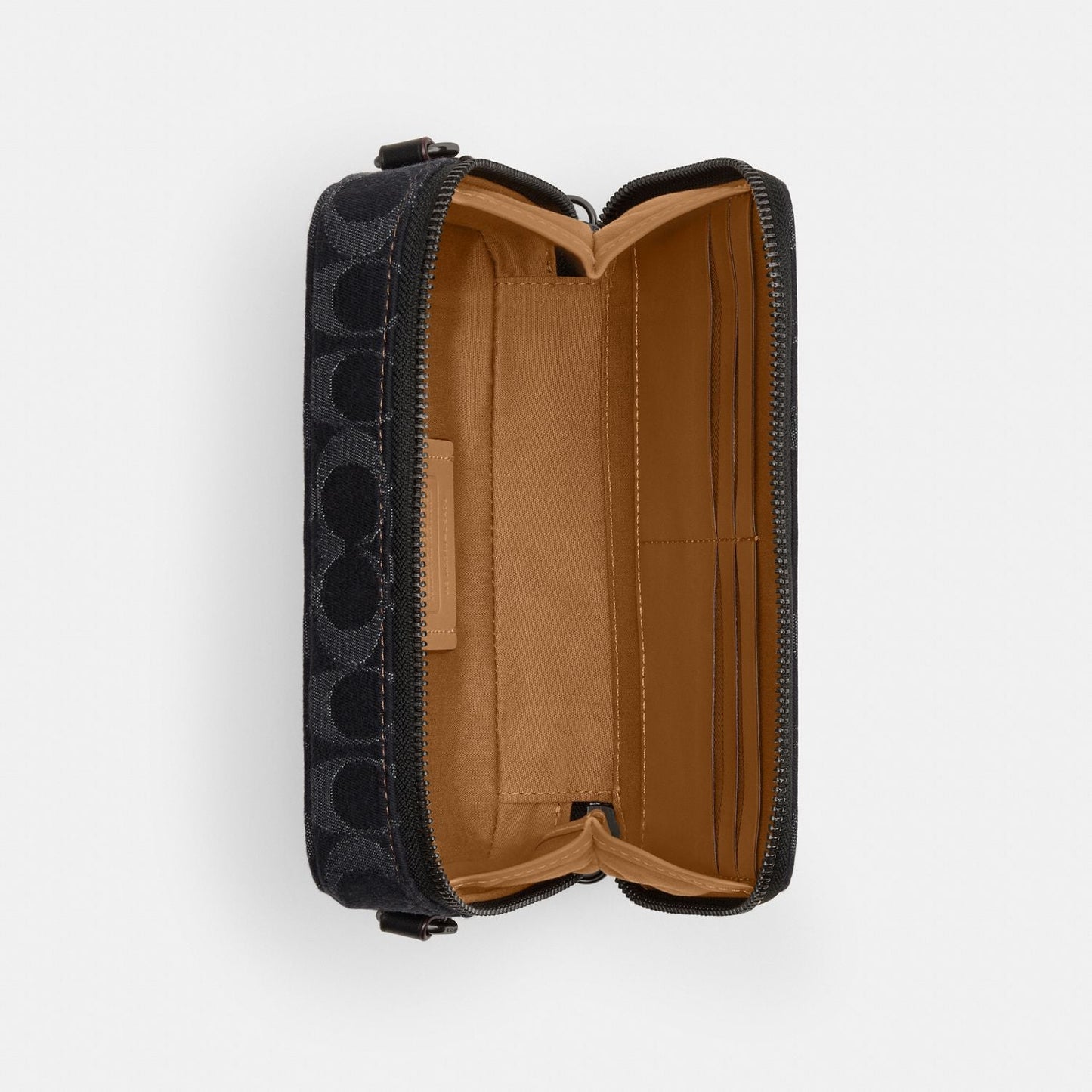 CS478-Charter Slim Crossbody In Signature Denim