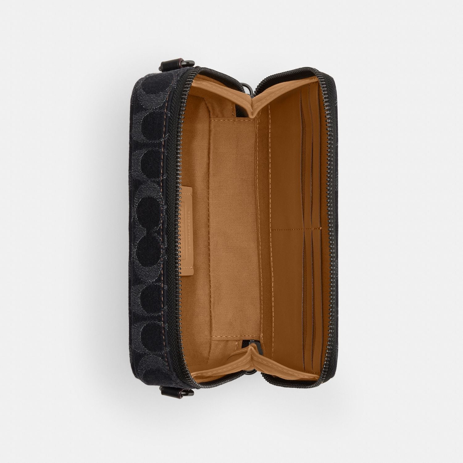 CS478-Charter Slim Crossbody In Signature Denim