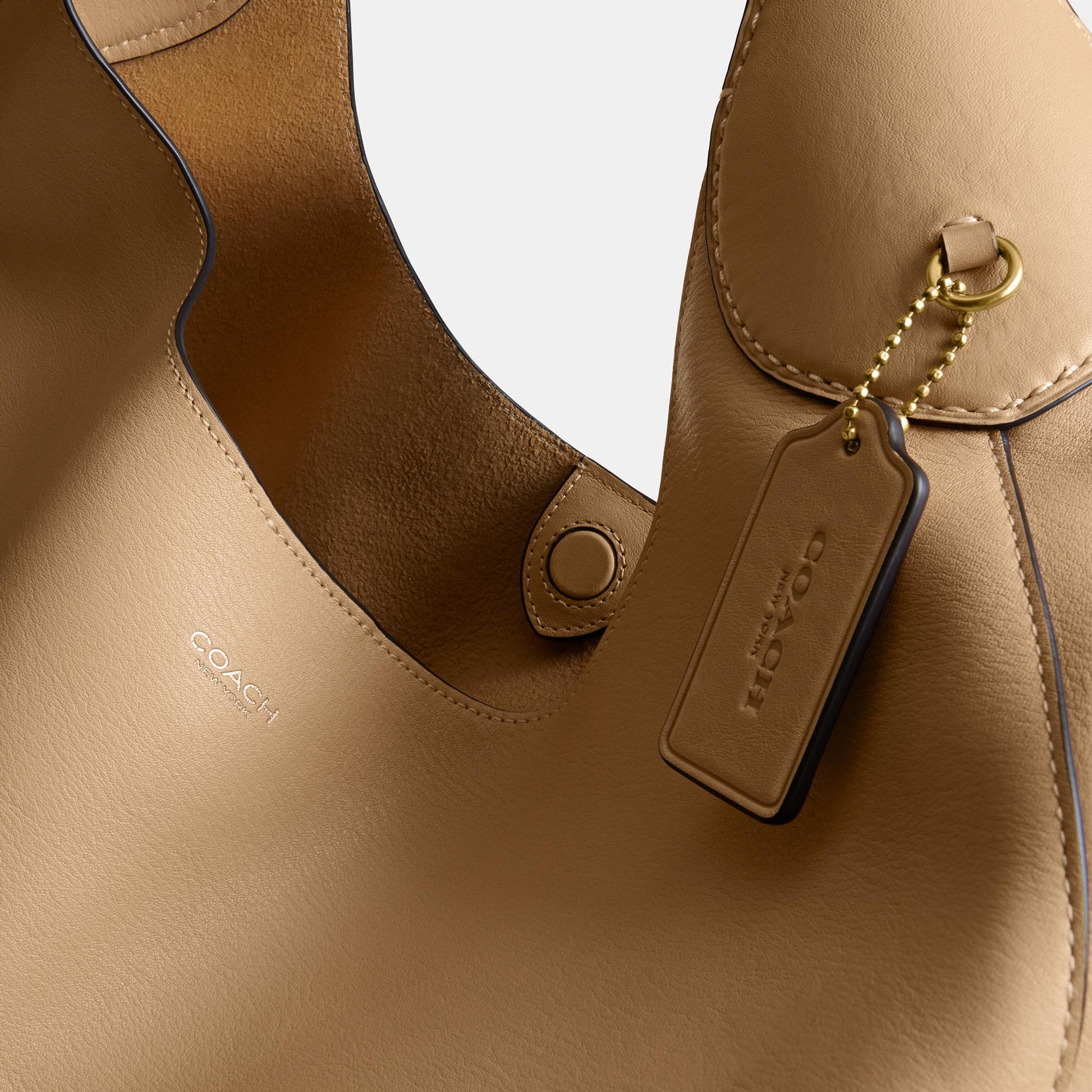 cu044-Brooklyn Shoulder Bag 39-B4/Tan