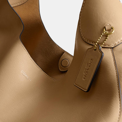 cu044-Brooklyn Shoulder Bag 39-B4/Tan