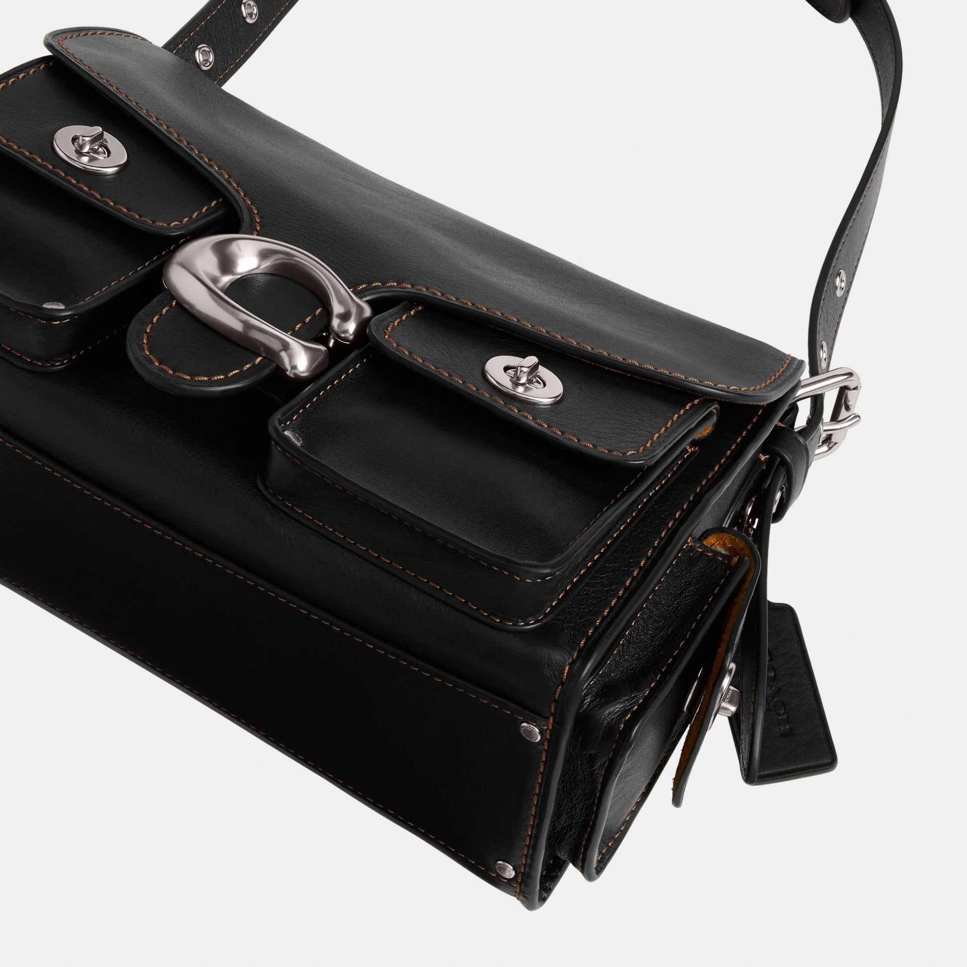 CU124-Cargo Turnlock Soft Tabby-Lh/Black