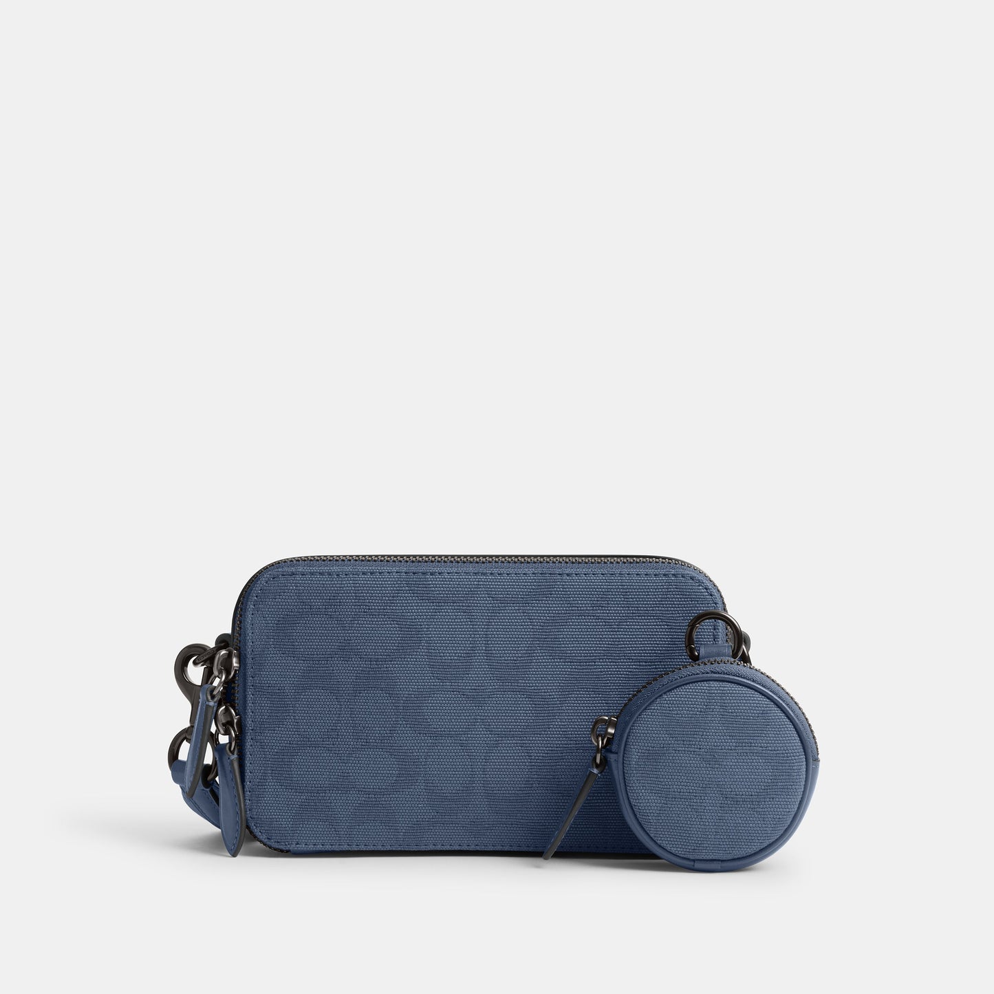 Charter Slim Crossbody In Signature Canvas Jacquard