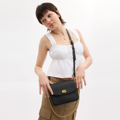 CV437-Cassie Crossbody Bag 19-B4/Black