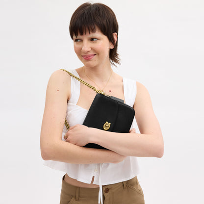 CV437-Cassie Crossbody Bag 19-B4/Black