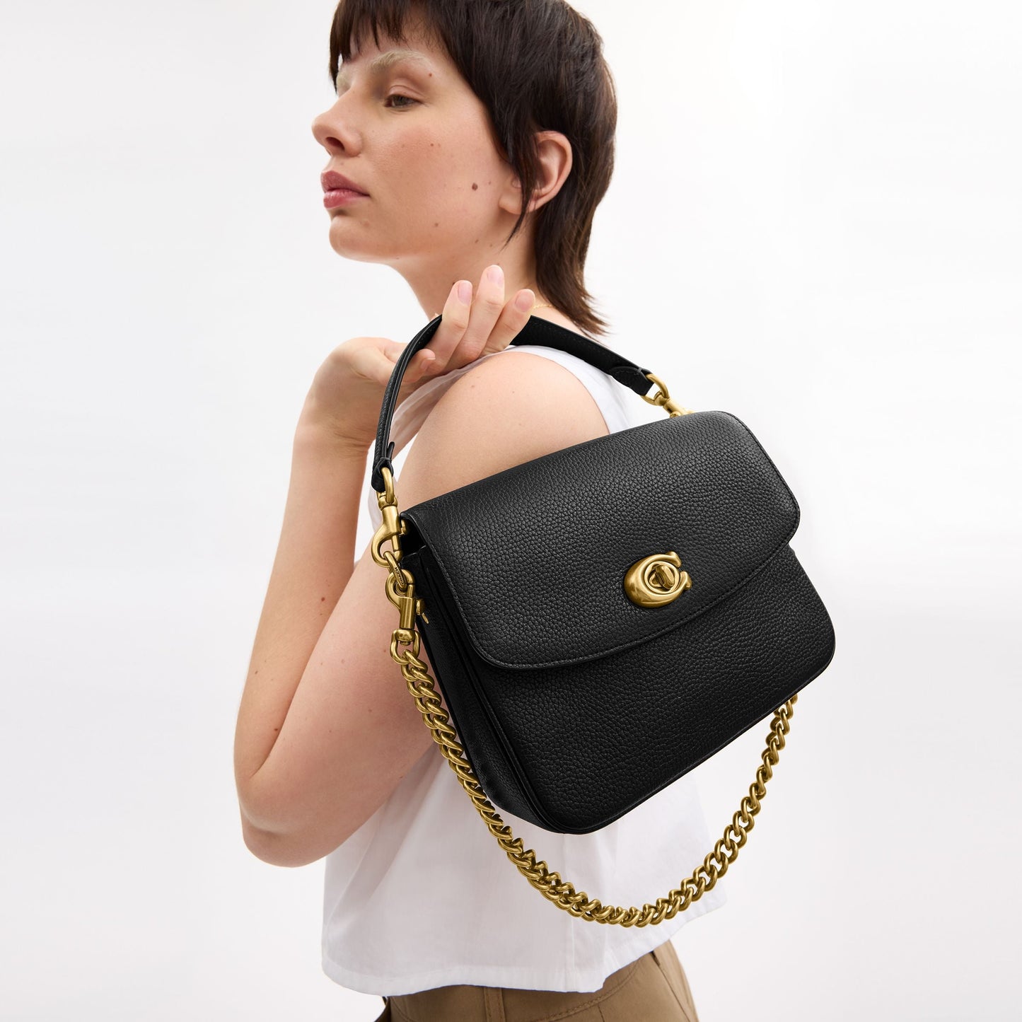 CV437-Cassie Crossbody Bag 19-B4/Black